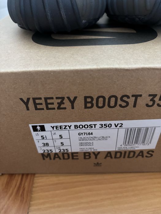 Buty Adidas Yeezy 350 Dazzling Blue 38 GY7164