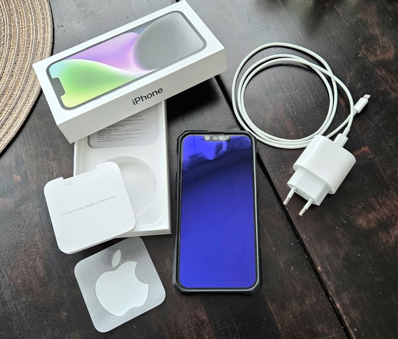 iPhone 14 | 128 GB | bateria 88% | ładowarka