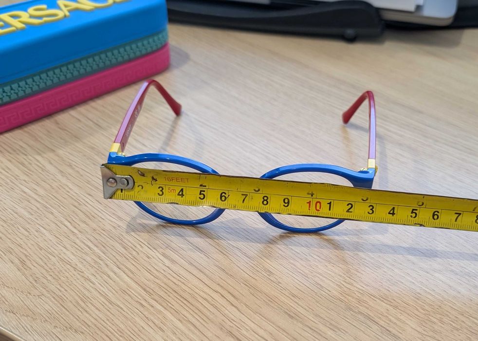 dziecięce okulary korekcyjne Versace + pudełko
