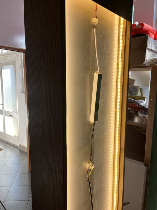 Estante com luz nova para loja, etc