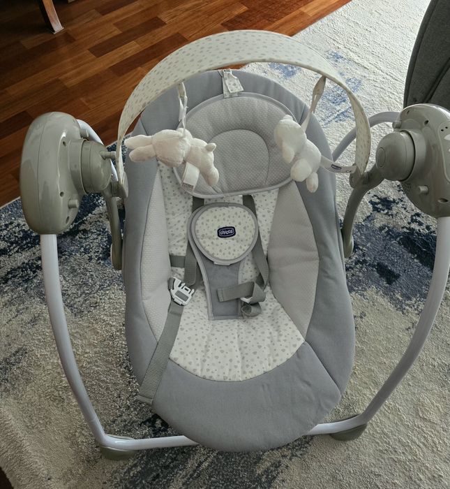 Espreguiçadeira Chicco Relax&Play swing - Nova