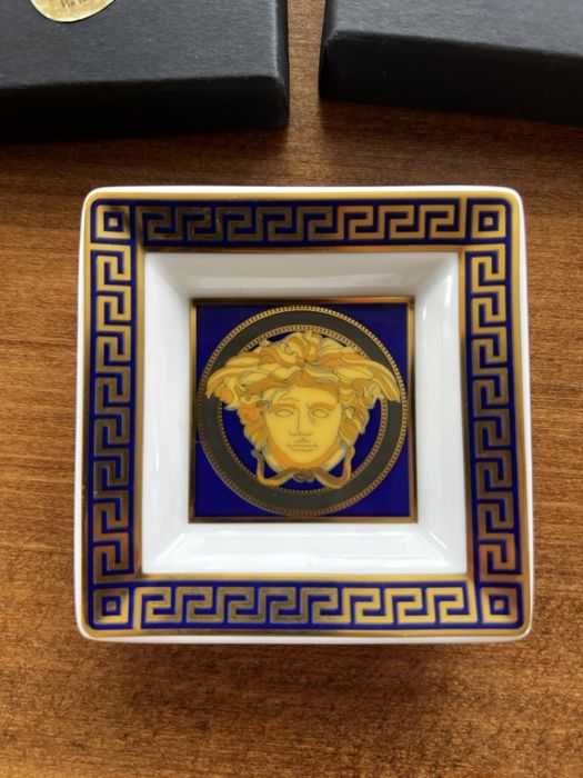 попільничка Rosenthal Versace Medusa Blue