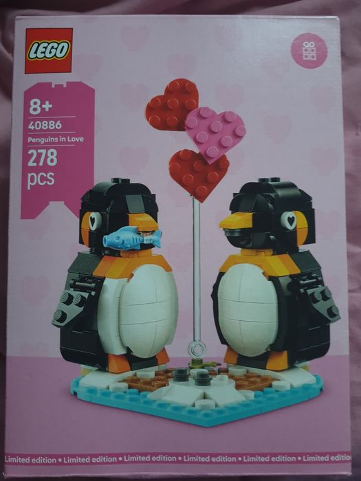 LEGO zakochane pingwiny