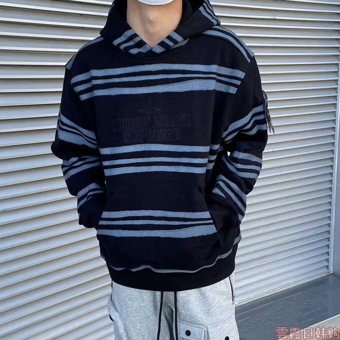 Худі Stone Island x Supreme | Кофта стоник х Стон айленд