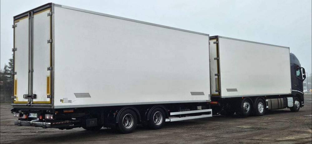 VOLVO FH500 chłodnia do kwiatów kwiatówka tandem przejazdowy