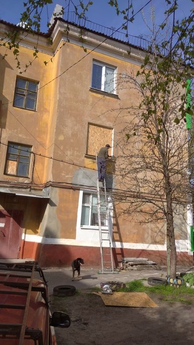 Закроем окна осб,ДСП,фанера доска