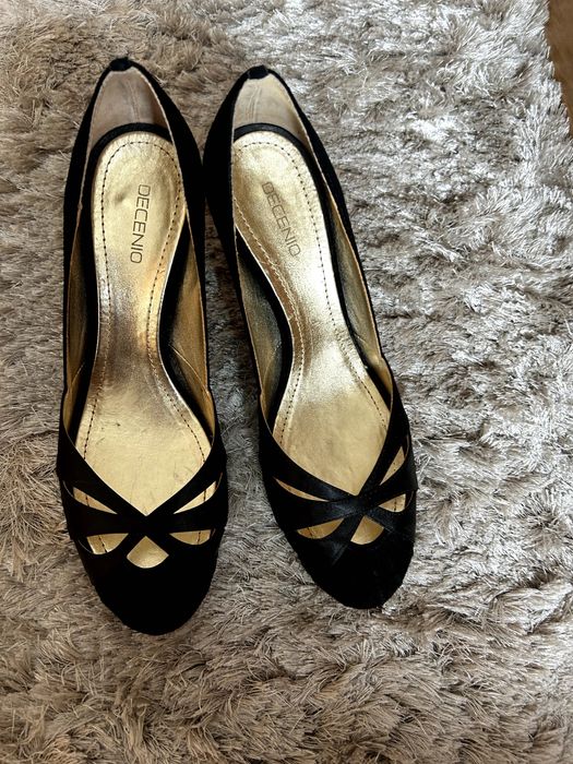 Sapatos pretos Decenio – elegantes e sofisticados! Tamanho 37