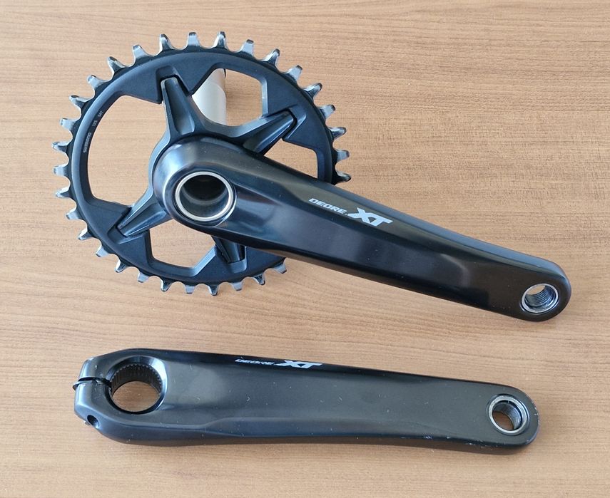 Pedaleiro Shimano XT com 80km
