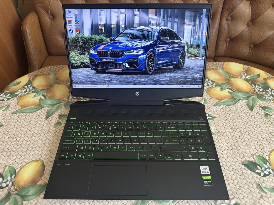 Ігровий ноутбук HP Gaming 15 (144Hz, i5 10300H, ОЗУ 16GB, GTX 1660Ti 6GB)