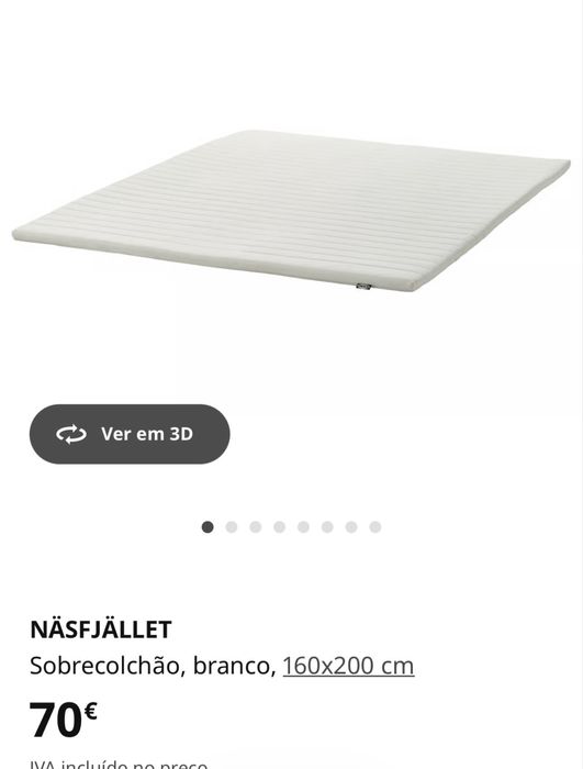Cama de casal Ikea 160x200
