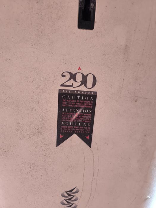 Prancha de windsurf bic vivace mastro e vela