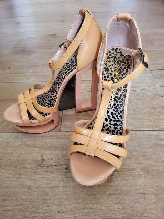 Jessica Simpson wysokiej buty Sexy Lady Lady Drama rozm 38 Koturny