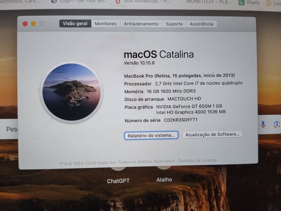 Vendo MacBook Pro 2012