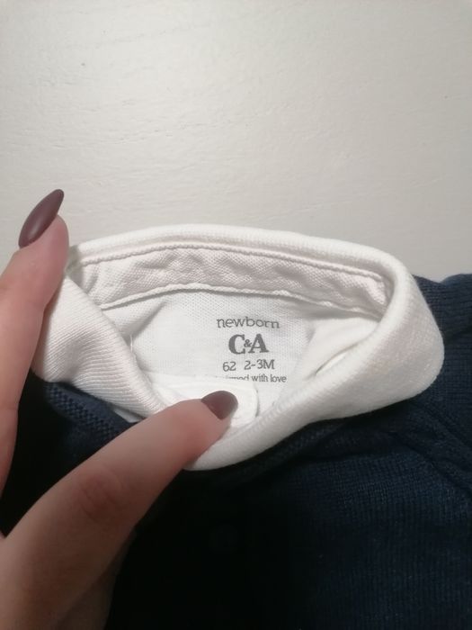 Body com Casaquinho de Malha de Bebé