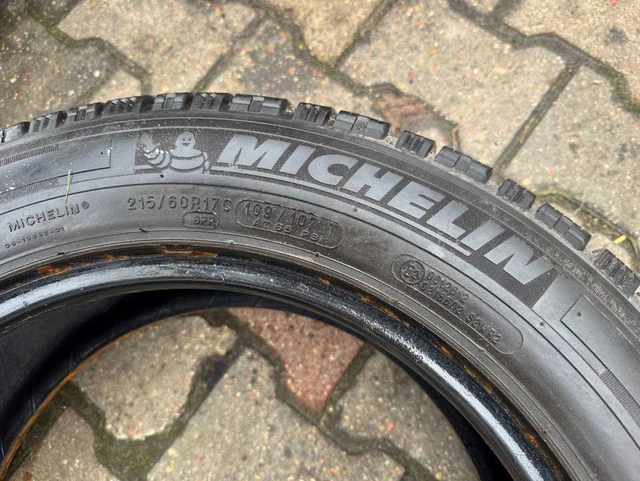 шини скати колеса 215 60 17С Michelin 9 mm 2021 p 2 шт зима