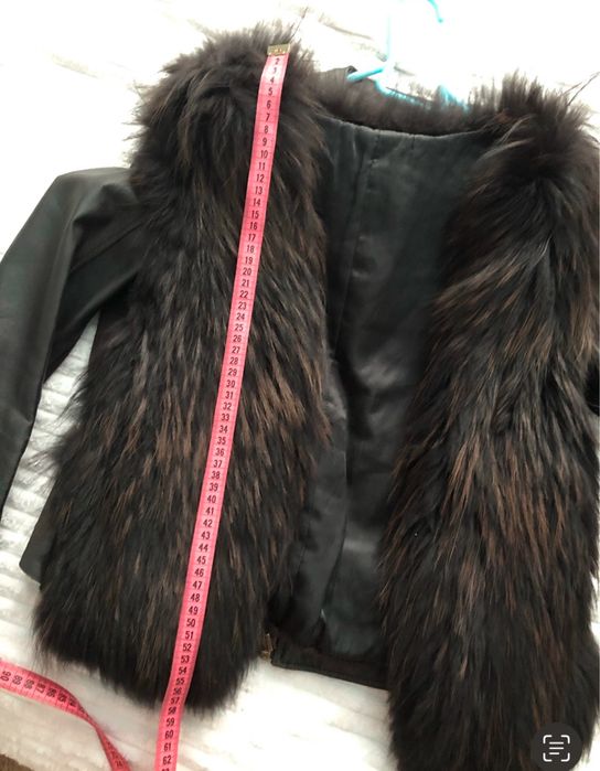 Косуха куртка і жилет з єнота