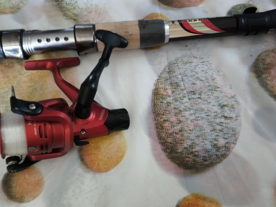 Wędka 75cm  plus kołowrotek bez wymiaru