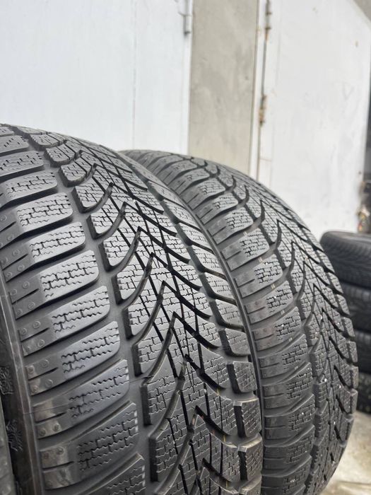 Шини б/у 205/55 r16 Dunlop зима (стан нових 8мм)