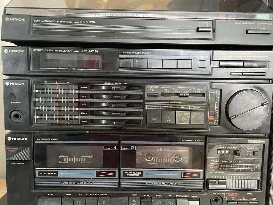 Zestaw naglosnienia Hitachi i technics