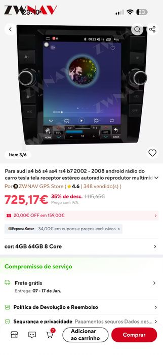Rádio android 2 din