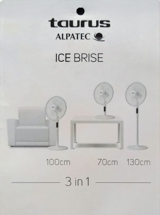 Ventoinha Taurus Ice Brise como nova.