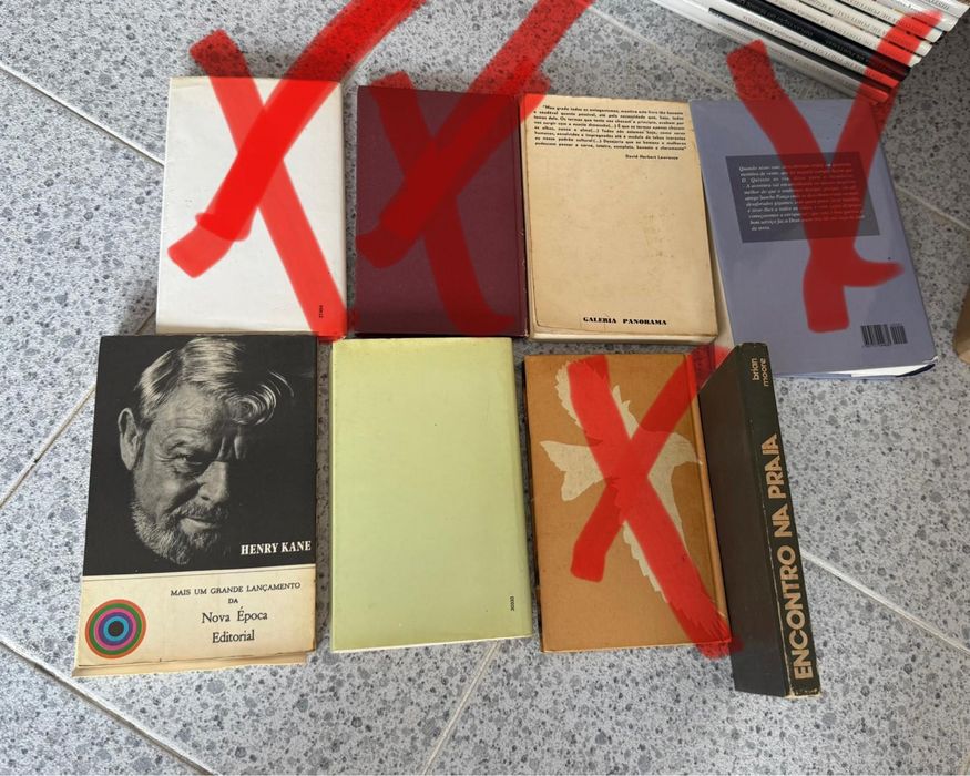 6 livros variados