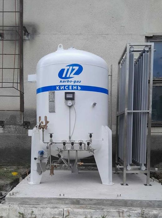 Кріогенні ємності та посудини. Резервуари високого тиску для газів до 200т
