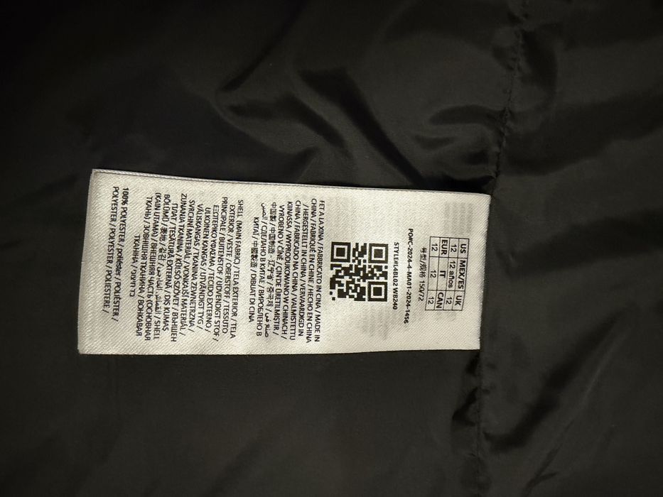 Продам пуховик guess дитячий