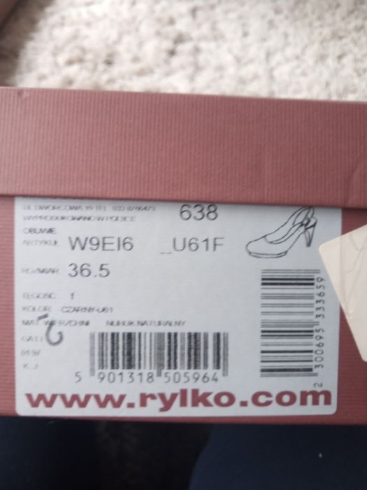 Buty rylko 36.5  zamszowe