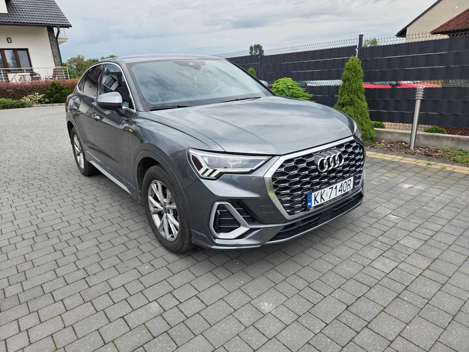 Audi Q3 sportback sline 35 TFSI 150KM s tronic cesja leasingu