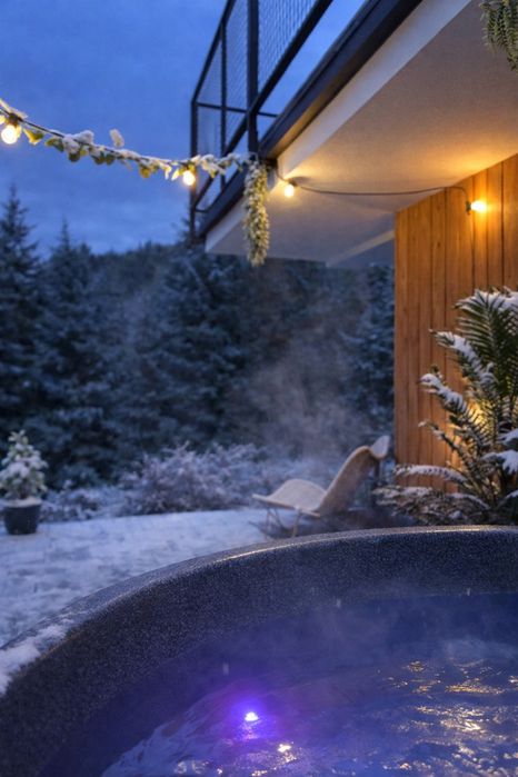 Domek z balią jacuzzi na wyłączność  w Wiśle!  Domki Dwa Je