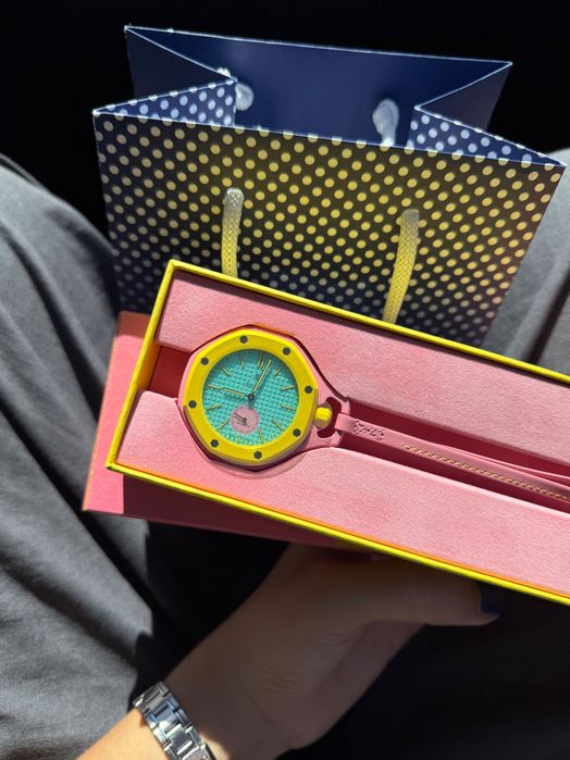 Swatch x Audemars Piguet AP Bioceramic Royal Pop Savonnette Otg Roz