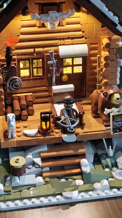 Funwhole Lumibricks Retro Hunting Cabin klocki