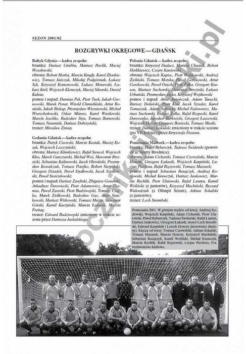 Piłkarskie dzieje Wybrzeża 1991-05 tom 3