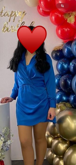 Сукня атлас.