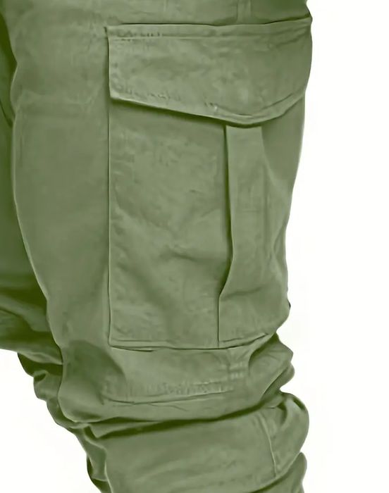 Штани карго зелені L (52 UA)