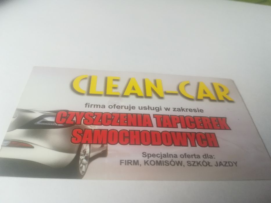 Czyszczenie tapicerek samochodowych, ozonowanie wnętrza pojazdu.