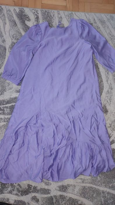 Fioletowa sukienka Vila rozmiar 38