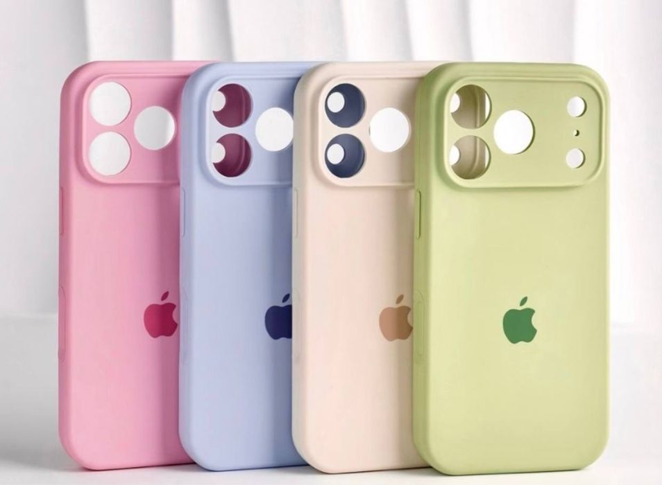 Silicone case для iPhone 17 pro 17 air 17 pro max софт тач чохол