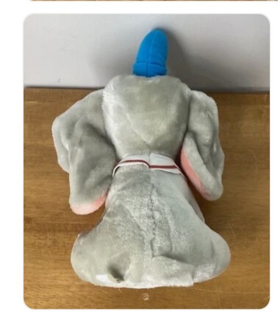 М'яка іграшка, слоник Дамбою DISNEY.