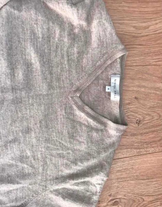 Cienki sweter N!IGEL Hall 50% wełna