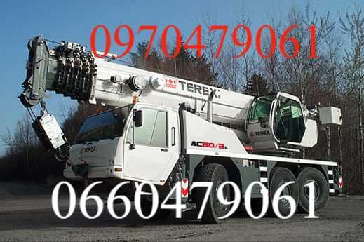 Послуги Автокран Кран 25 50т 80т Трал Екскаватор Автокран 100т Вишка