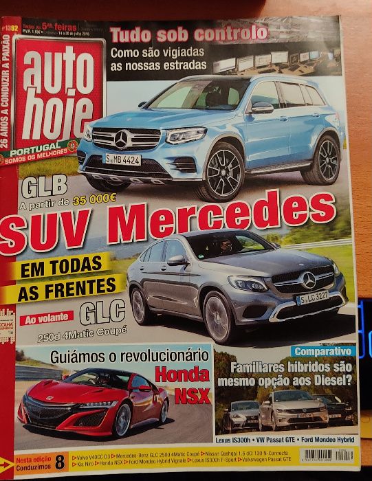 Revistas, Top Gear, Vintage e outras