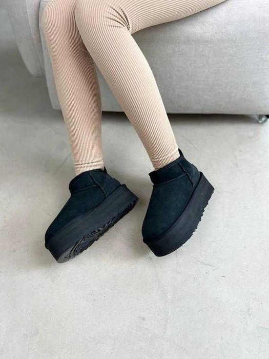 Угги/Угг/Уггі/Уги/Угі/UGG Australia Ultra Mini Platform 5 см Black