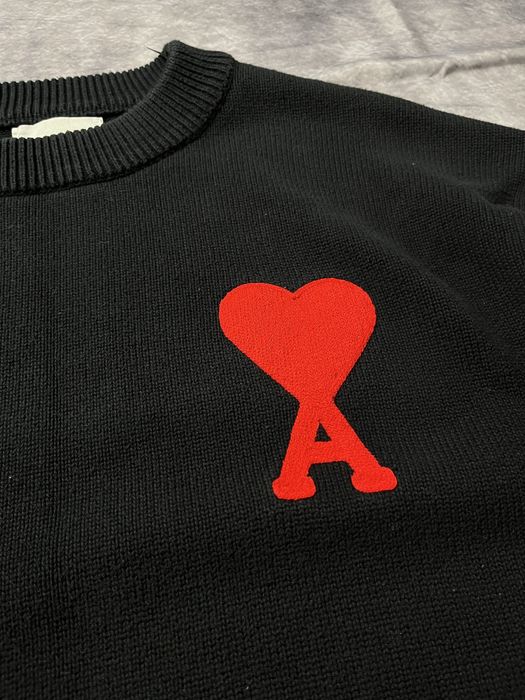 Gruby sweter Ami Paris Medium Logo