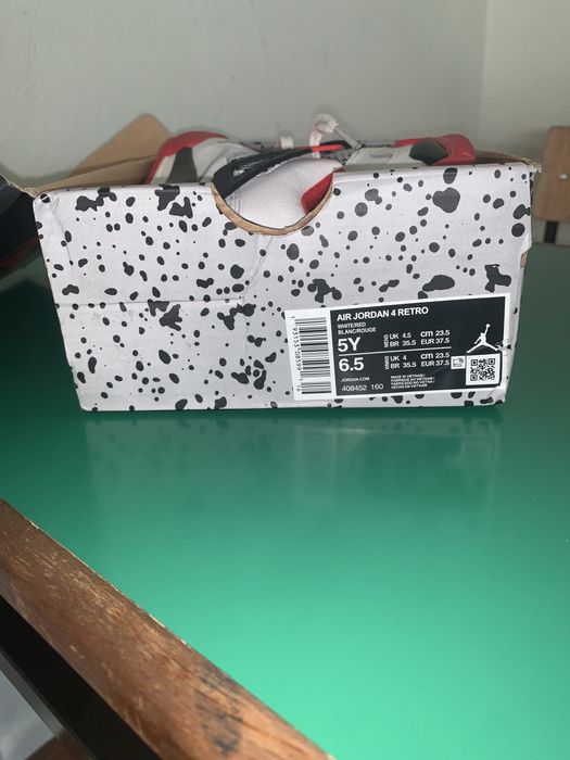 Air Jordan 4 Retro Fire Red