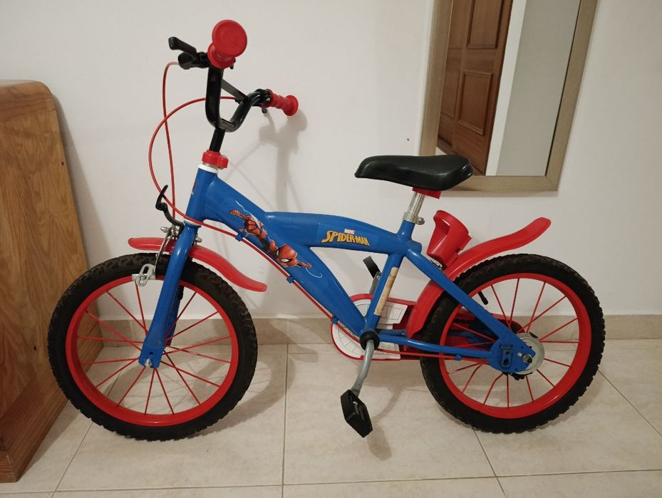 Bicicleta Spiderman aro 16