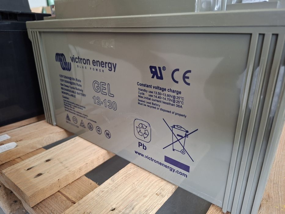 Akumulator Victron 12V 130Ah GEL kamper ruter alarm UPS kocioł