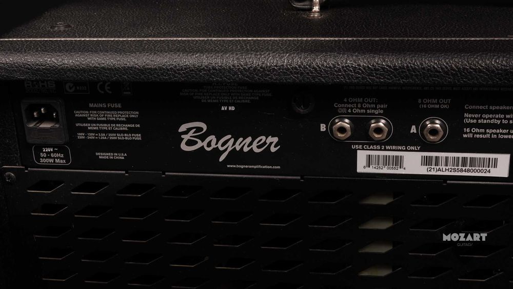 Bogner Alchemist Head 40W – USA design, lampowy head reverb delay