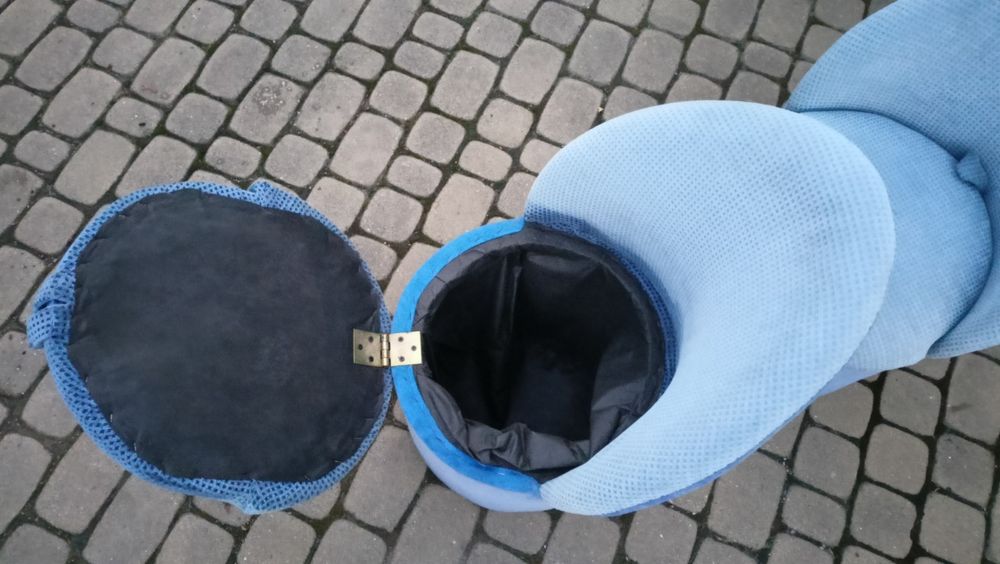 Pufy fotele ze schowkiem